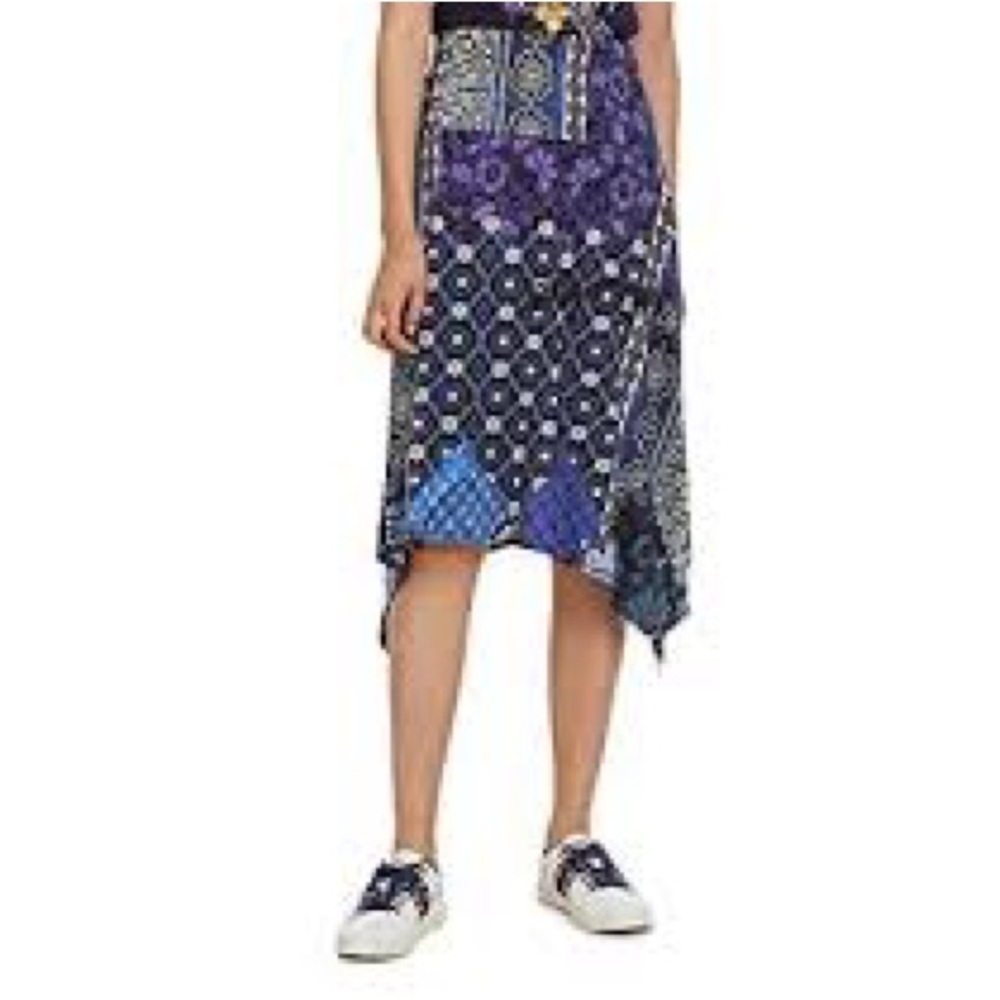 Desigual Katherine Patchwork Print Handkerchief S… - image 15